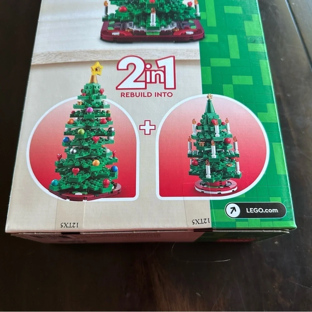 LEGO 40573 Christmas Tree Set • 784 pcs • 2-in-1 Holiday Build • New - Picture 9 of 9